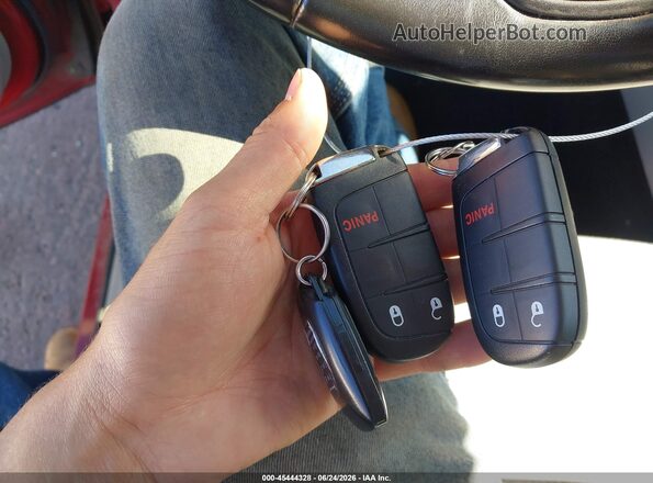 3C4NJDBBXJT457668 2018 JEEP COMPASS Red წინა პანელის ხედი