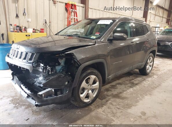 3C4NJDBBXKT594014 2019 JEEP COMPASS Серый Передняя левая четверть