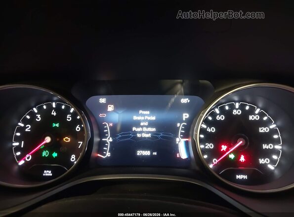3C4NJDBBXKT594014 2019 JEEP COMPASS Серый Вид задних сидений