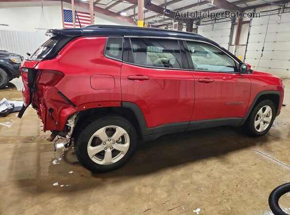 3C4NJDBBXKT601821 2019 JEEP COMPASS Red Rear right