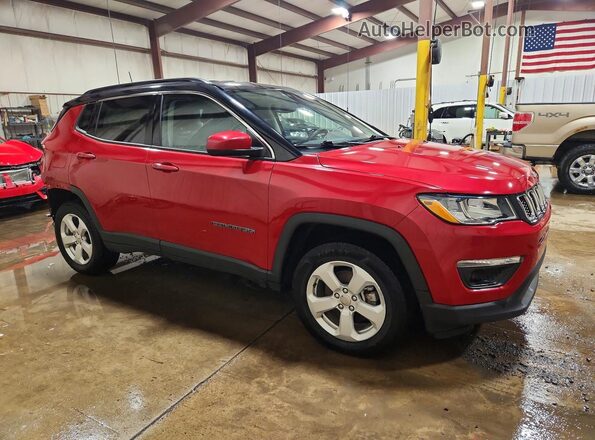 3C4NJDBBXKT601821 2019 JEEP COMPASS Red Front right