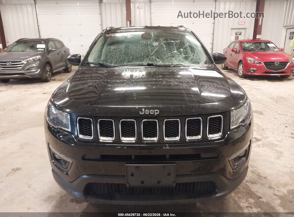 3C4NJDBBXLT120291 2020 JEEP COMPASS Black Вид щитка приладів