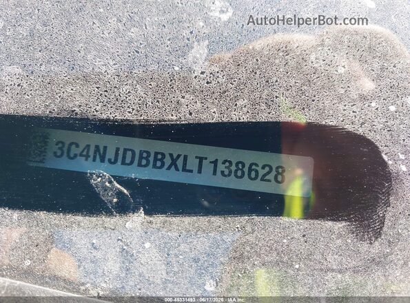 3C4NJDBBXLT138628 2020 JEEP COMPASS White 
