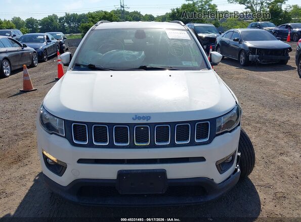 3C4NJDBBXLT138628 2020 JEEP COMPASS White Սարքավորումների վահանակի տեսք
