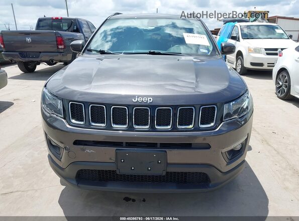 3C4NJDBBXMT546628 2021 JEEP COMPASS Gray Instrument cluster view
