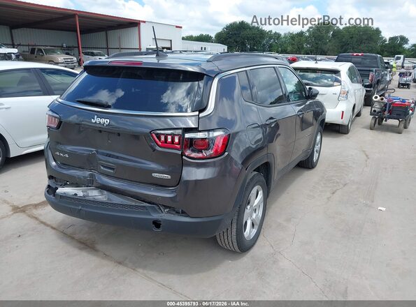 3C4NJDBBXMT546628 2021 JEEP COMPASS Gray Rear right