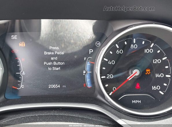 3C4NJDBBXMT546628 2021 JEEP COMPASS Gray Rear seats view