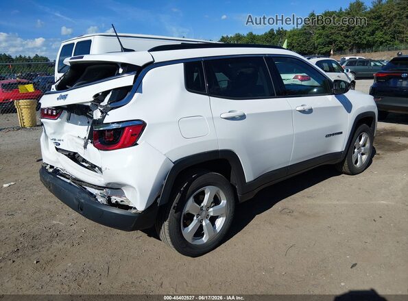 3C4NJDBBXNT132668 2022 JEEP COMPASS White Trasero derecho