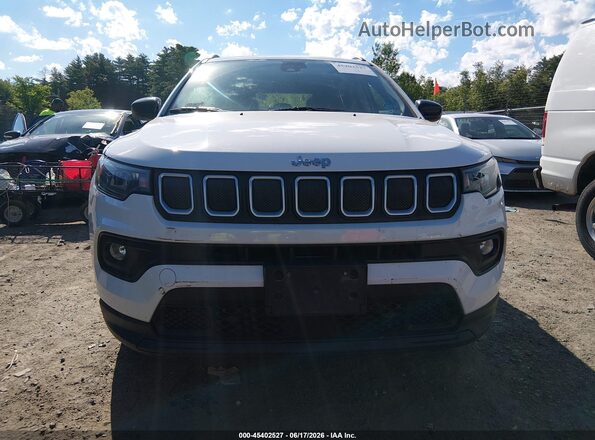 3C4NJDBBXNT132668 2022 JEEP COMPASS White Vista del cuadro de instrumentos