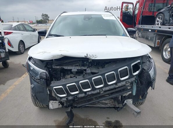 3C4NJDBBXNT133707 2022 JEEP COMPASS White Դիմացի տեսք