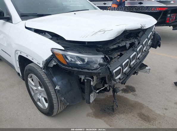 3C4NJDBBXNT133707 2022 JEEP COMPASS White 
