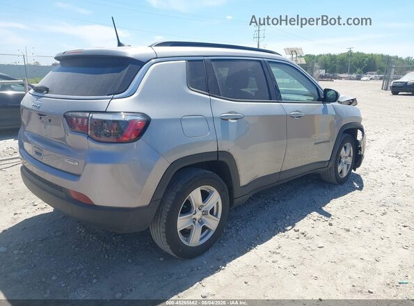 3C4NJDBBXNT231491 2022 JEEP COMPASS Silver Rear right