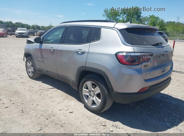 3C4NJDBBXNT231491 2022 JEEP COMPASS Silver Rear left