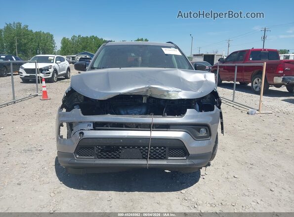 3C4NJDBBXNT231491 2022 JEEP COMPASS Silver Instrument cluster view