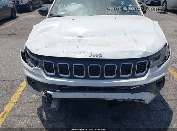3C4NJDBN0ST537170 2025 JEEP COMPASS White წინა ხედი