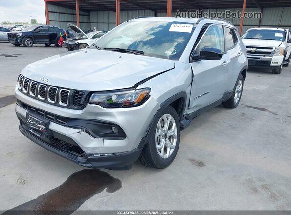 3C4NJDBN0ST598969 2025 JEEP COMPASS Silver Передня ліва чверть