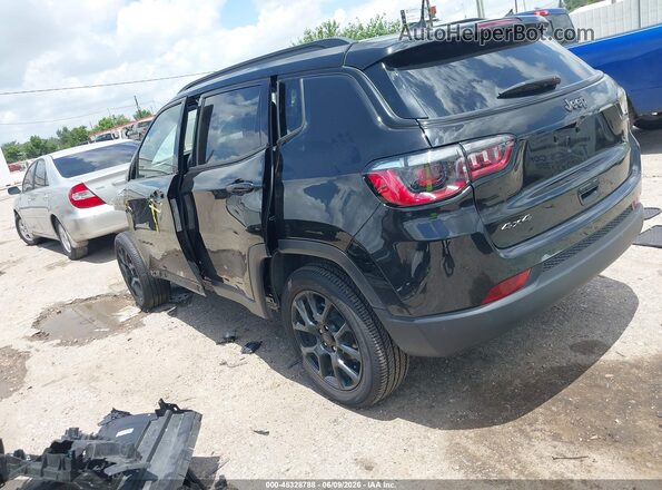 3C4NJDBN0ST607086 2025 JEEP COMPASS Black უკანა მარცხენა