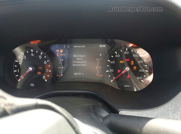 3C4NJDBN1ST524962 2025 JEEP COMPASS Белый Вид щитка приборов