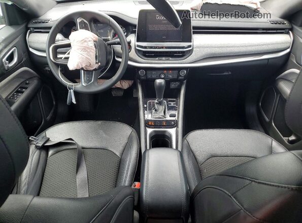 3C4NJDBN1ST524962 2025 JEEP COMPASS Белый Вид панели приборов