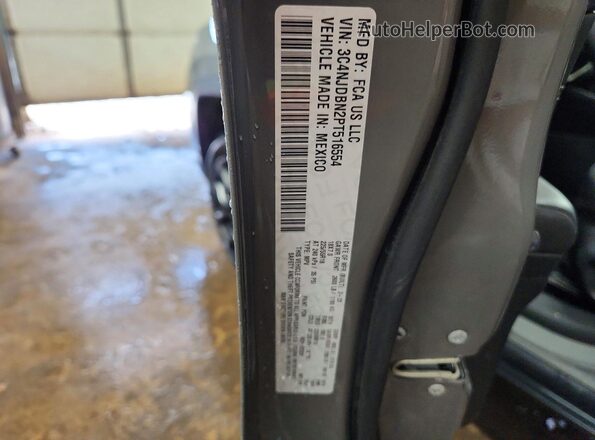 3C4NJDBN2PT516554 2023 JEEP COMPASS Gray Вид наклейки з VIN-кодом