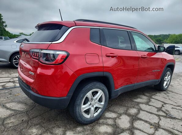 3C4NJDBN2PT547786 2023 JEEP COMPASS Red Задня права чверть
