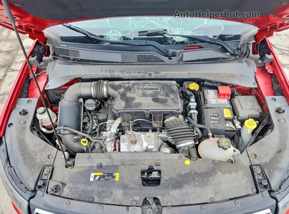 3C4NJDBN2PT547786 2023 JEEP COMPASS Red Вид задньої частини салону
