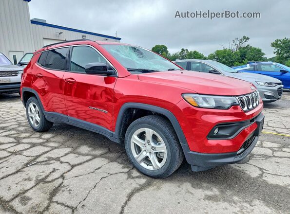 3C4NJDBN2PT547786 2023 JEEP COMPASS Red Передня права чверть