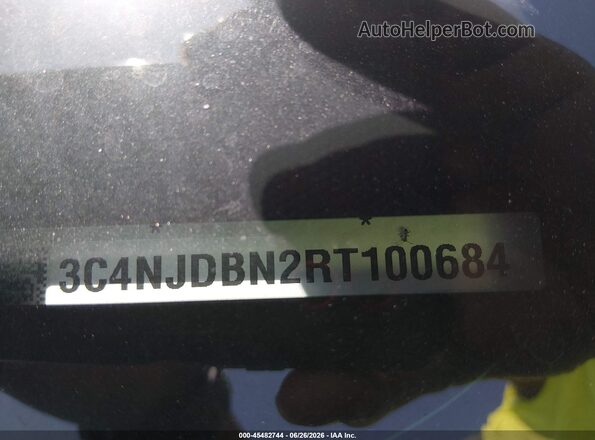3C4NJDBN2RT100684 2024 JEEP COMPASS Blue ძრავის განყოფილების ხედი