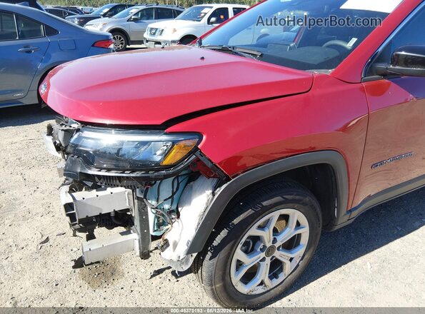 3C4NJDBN2ST547876 2025 JEEP COMPASS Red 