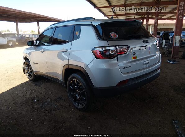 3C4NJDBN3ST585391 2025 JEEP COMPASS Silver Trasero izquierdo