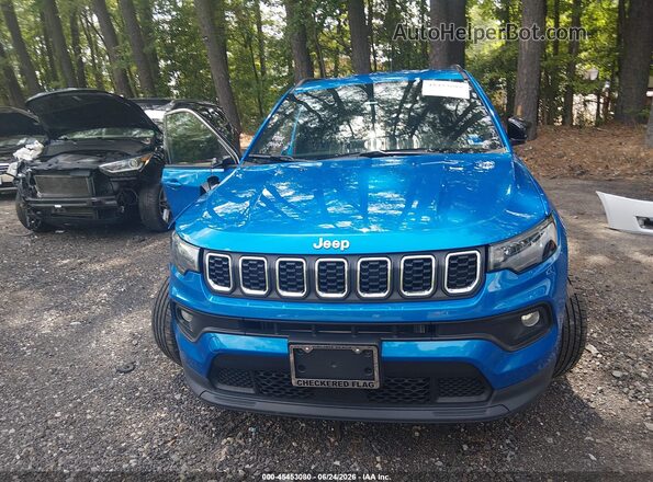 3C4NJDBN4RT110200 2024 JEEP COMPASS Blue Սարքավորումների վահանակի տեսք