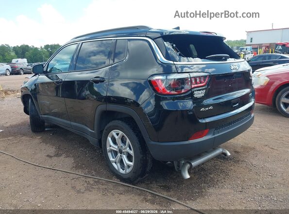 3C4NJDBN4ST528715 2025 JEEP COMPASS Black Tył lewy