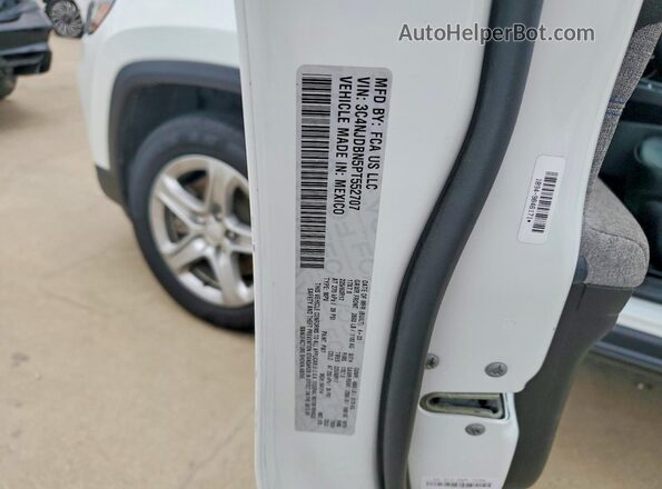 3C4NJDBN5PT552707 2023 JEEP COMPASS White 