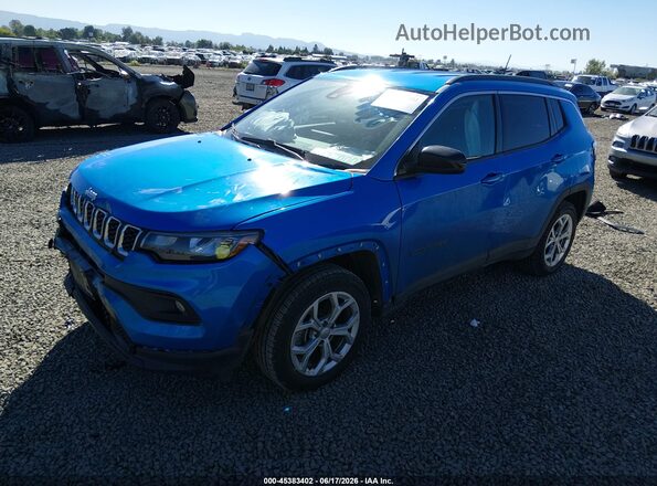 3C4NJDBN5RT138698 2024 JEEP COMPASS Blue Przód lewy