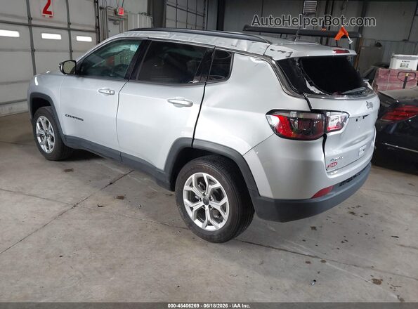 3C4NJDBN5ST553574 2025 JEEP COMPASS Silver Հետևի ձախ