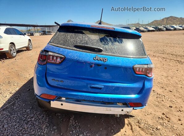 3C4NJDBN5ST558337 2025 JEEP COMPASS Blue უკანა ხედი