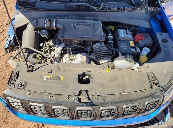 3C4NJDBN5ST558337 2025 JEEP COMPASS Blue ძრავის განყოფილების ხედი