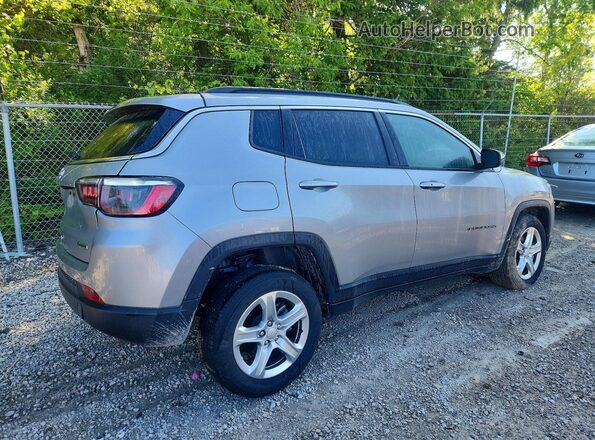3C4NJDBN6PT547970 2023 JEEP COMPASS Silver Задня права чверть
