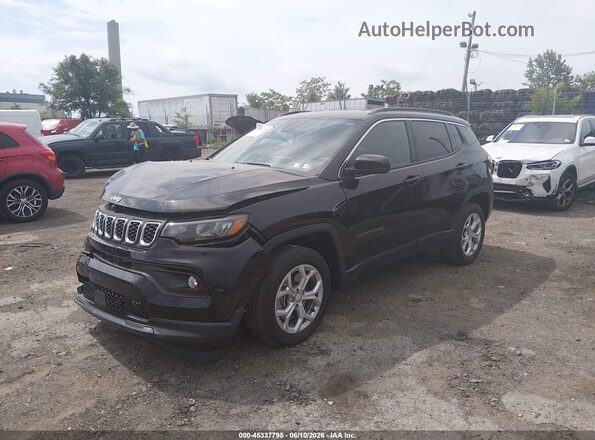 3C4NJDBN6RT126902 2024 JEEP COMPASS Black Передня ліва чверть