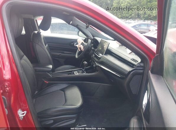 3C4NJDBN6ST607383 2025 JEEP COMPASS Red Widok wnętrza z przodu