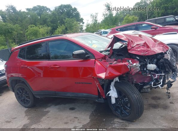 3C4NJDBN6ST607383 2025 JEEP COMPASS Red Widok zestawu wskaźników