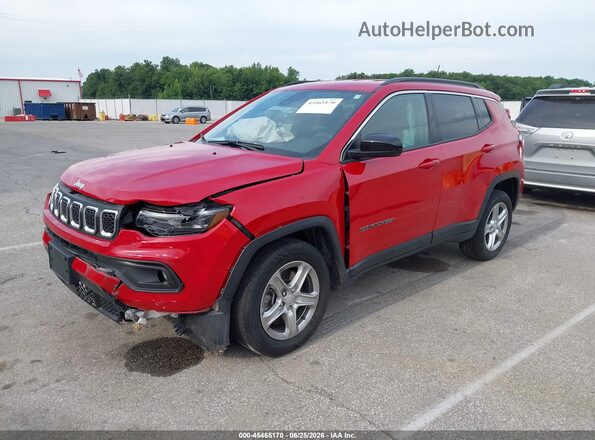 3C4NJDBN7PT548576 2023 JEEP COMPASS Red Front left