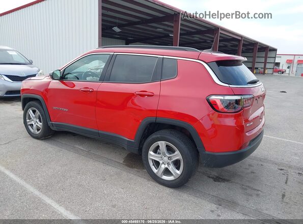 3C4NJDBN7PT548576 2023 JEEP COMPASS Red Rear left