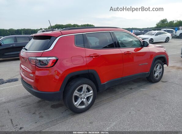 3C4NJDBN7PT548576 2023 JEEP COMPASS Red Rear right