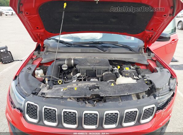 3C4NJDBN7PT548576 2023 JEEP COMPASS Red Rear view