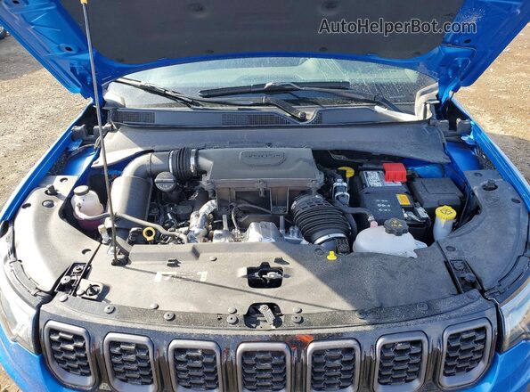 3C4NJDBN7RT164722 2024 JEEP COMPASS Blue Շարժիչի բաժամունքի տեսք