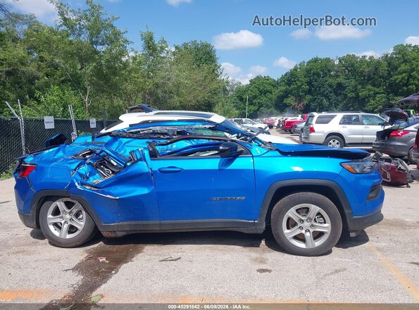 3C4NJDBN8PT538042 2023 JEEP COMPASS Blue Սարքավորումների վահանակի տեսք
