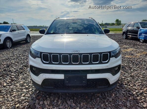 3C4NJDBN8PT544049 2023 JEEP COMPASS White Vista frontal