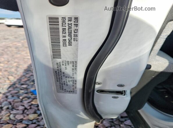 3C4NJDBN8PT544049 2023 JEEP COMPASS White Vista de la etiqueta del VIN