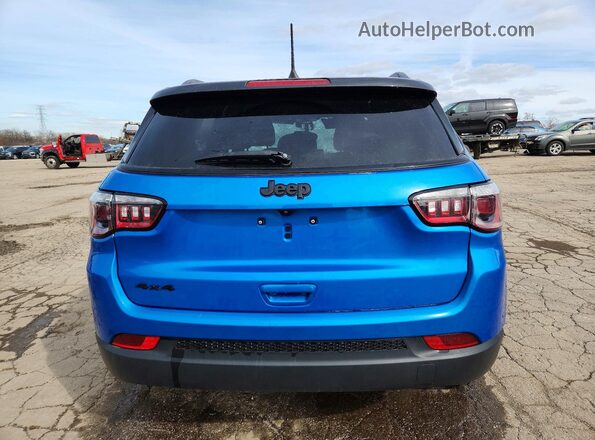 3C4NJDBN8RT599460 2024 JEEP COMPASS Blue Հետևի տեսք